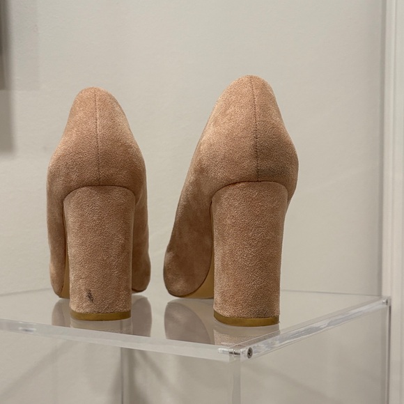 Suede Block Heels - Picture 8 of 8